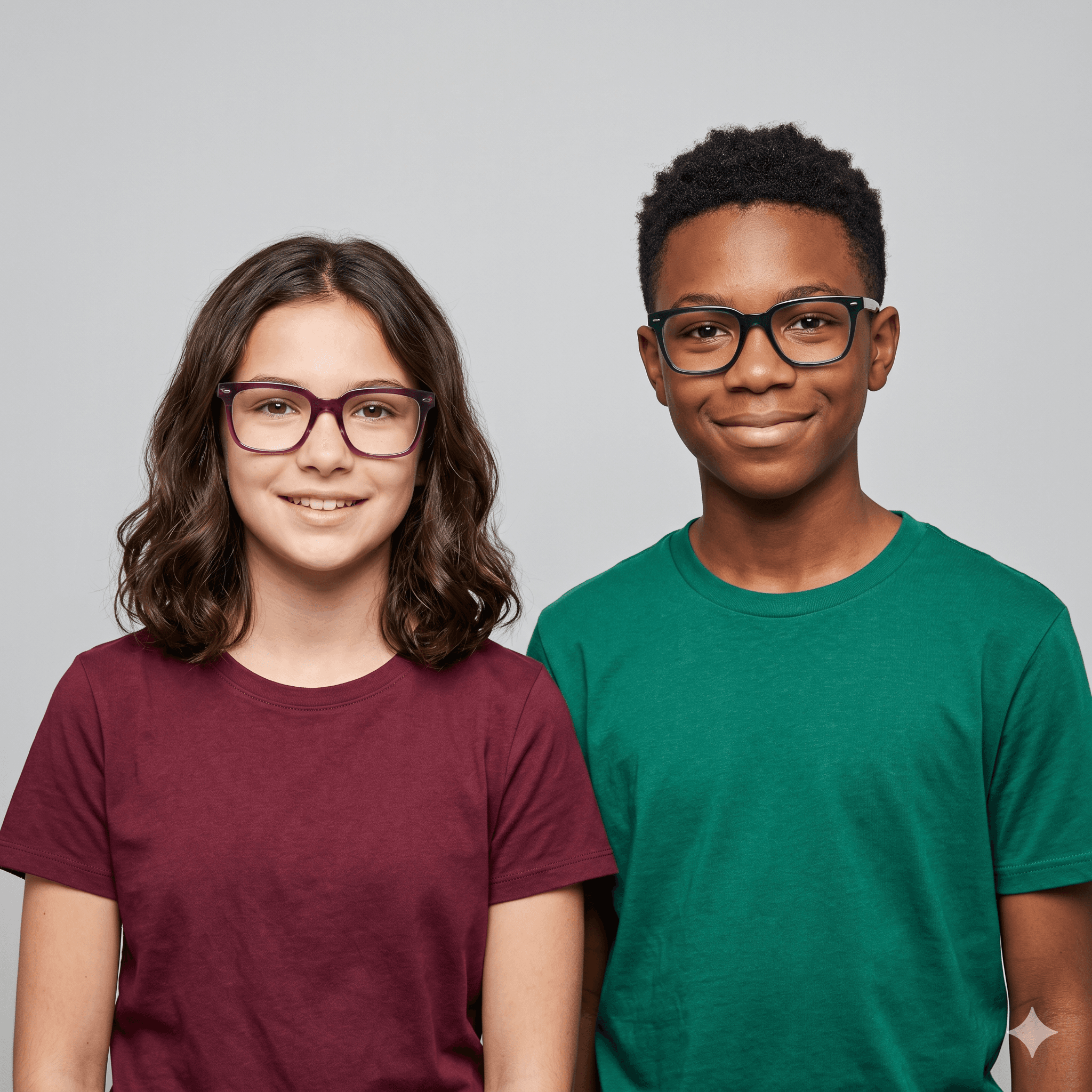 Kabir & Kiara, age 11